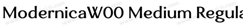ModernicaW00 Medium Regular字体转换